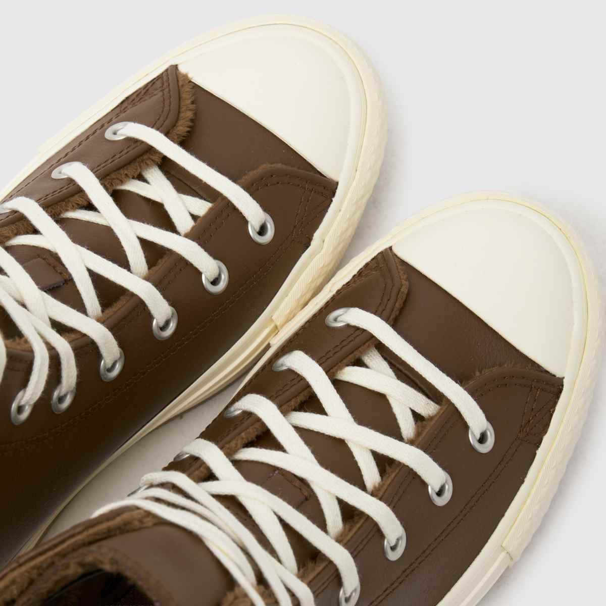 Converse All Star Hi EVA Lift Youth in Dark Brown Converse All Star Hi EVA Lift 7