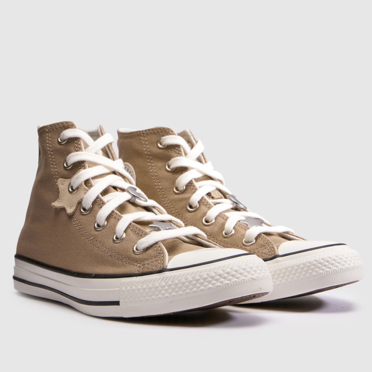 Converse All Star Hi Charms Youth in Beige Converse All Star Hi Charms 1