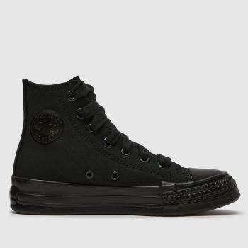 Converse Black Chuck Taylor Throwback Hi Youth