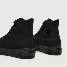 Converse Chuck Taylor Throwback Hi Youth in Black Converse Chuck Taylor Throwback Hi,4 of 4