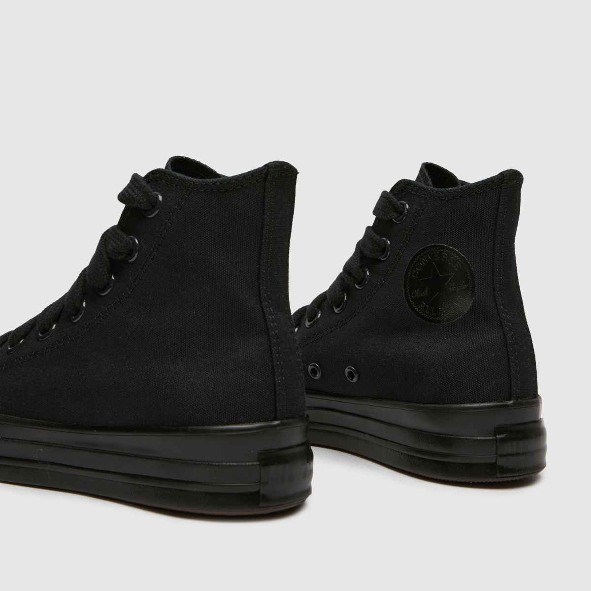 Converse Chuck Taylor Throwback Hi Youth in Black Converse Chuck Taylor Throwback Hi 7