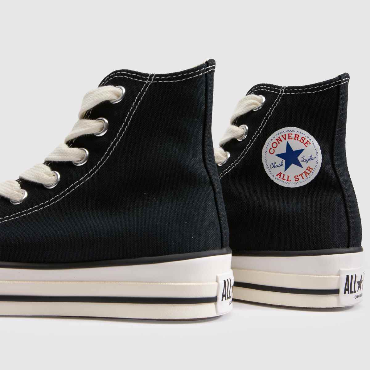 Converse All Star Throwback Hi Youth in Black & White Converse All Star Throwback Hi 7