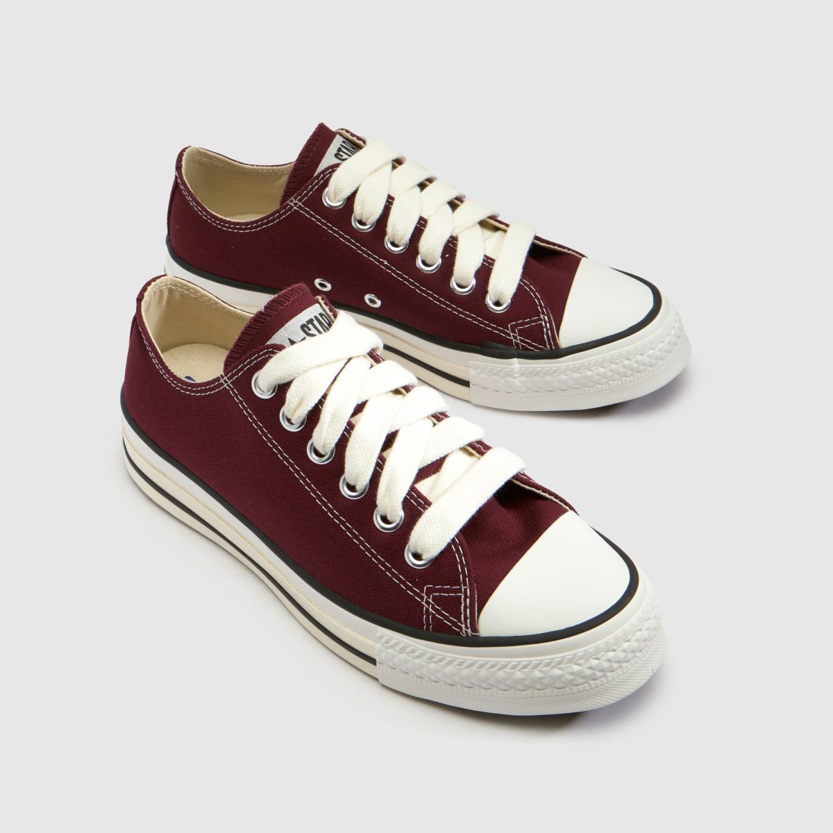 Converse Chuck Taylor Throwback Lo Youth in Burgundy Converse Chuck Taylor Throwback Lo 4