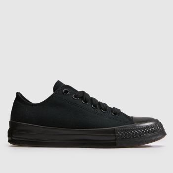 Converse Black Chuck Taylor Throwback Lo Youth
