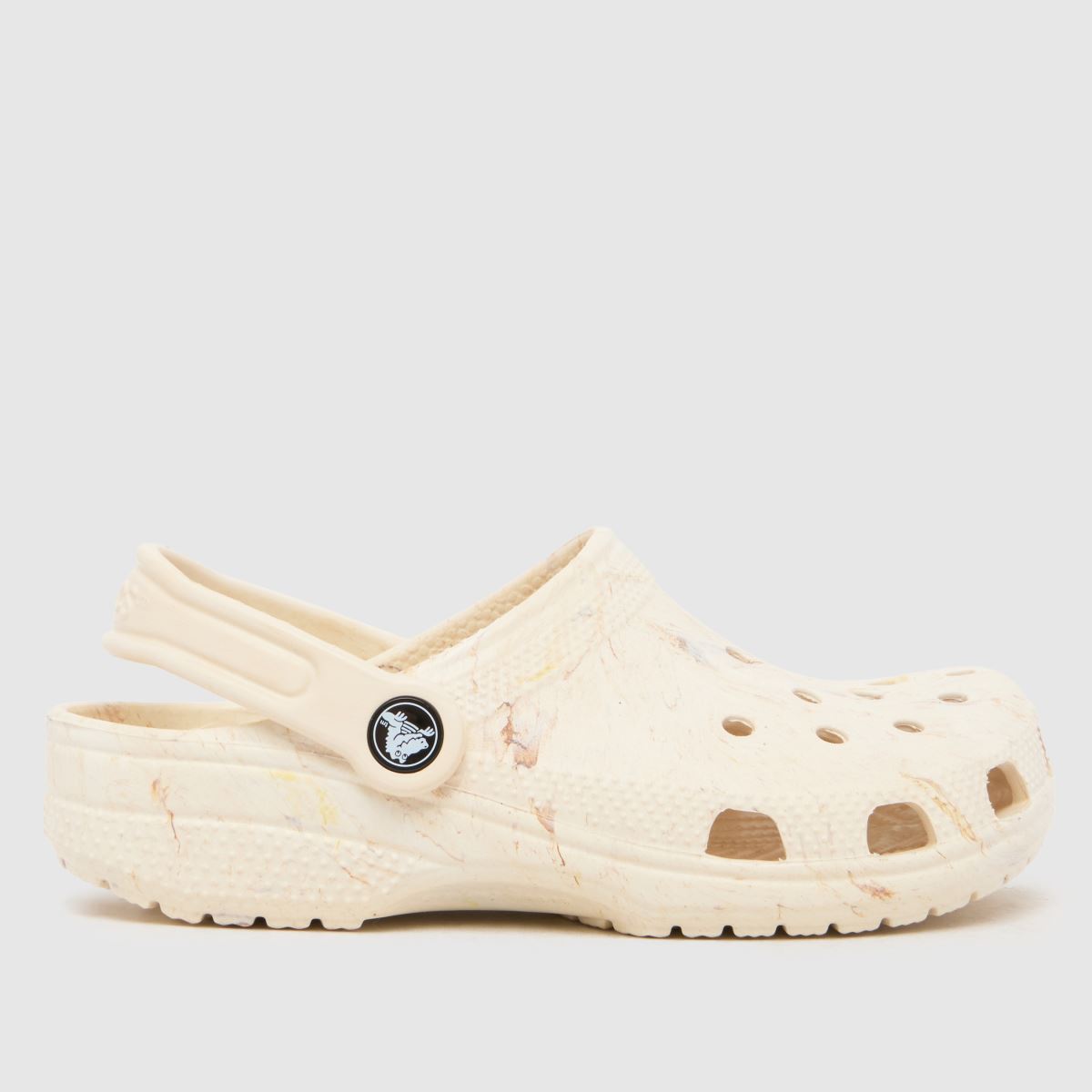 Crocs Beige Classic Clog Youth Sandals