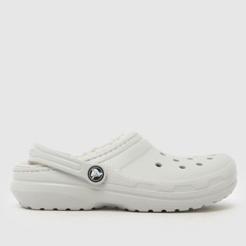 Crocs Grey Classic Lined Clog Youth