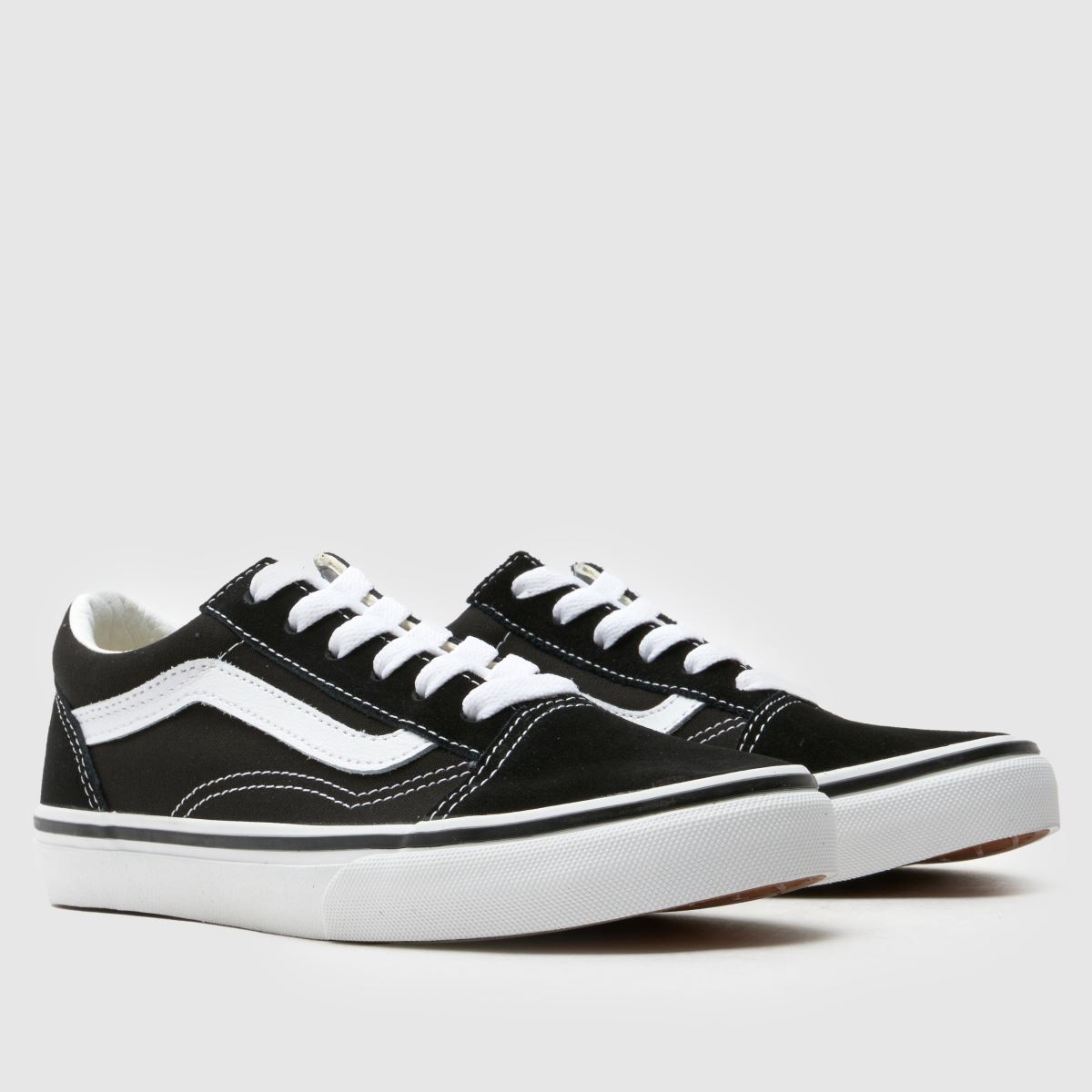 Vans Old Skool Youth in Black & White Vans Old Skool 1