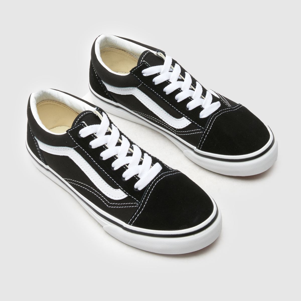 Vans Old Skool Youth in Black & White Vans Old Skool 4