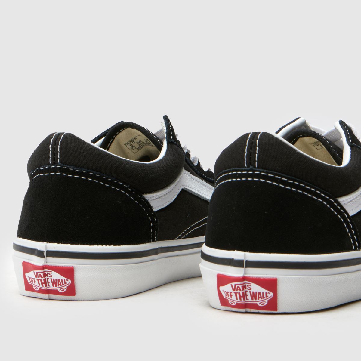 Vans Old Skool Youth in Black & White Vans Old Skool 7