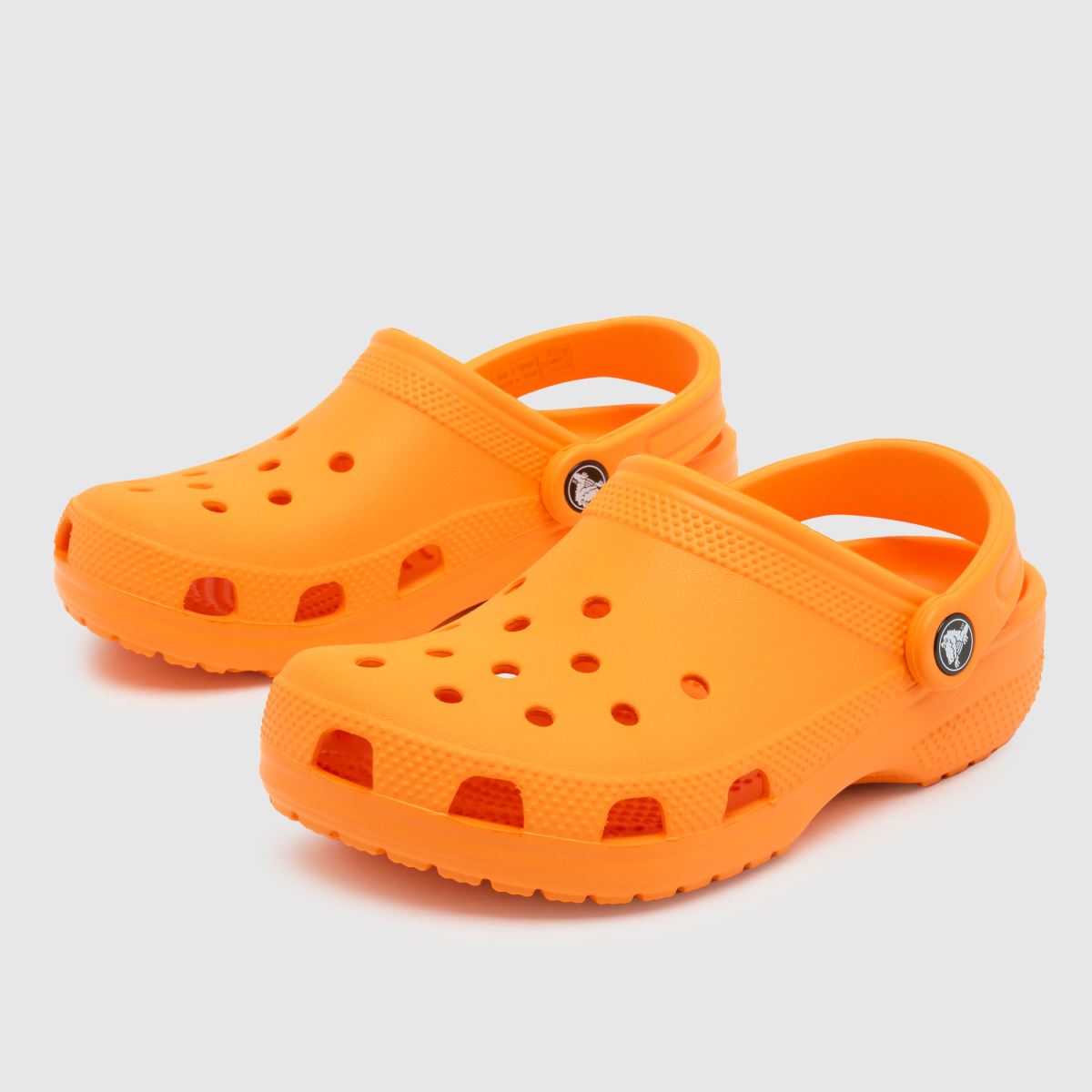 kids-youth-orange-crocs-classic-clog-sandals-schuh