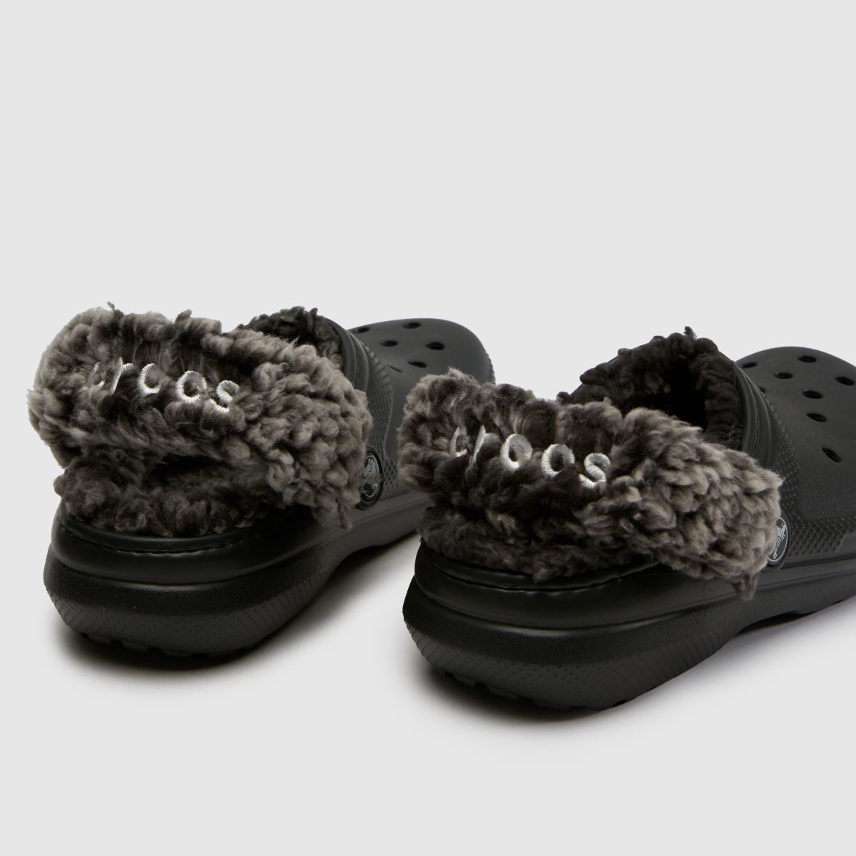 Crocs Classic Lined Clog Youth in Black Crocs Classic Lined Clog 7