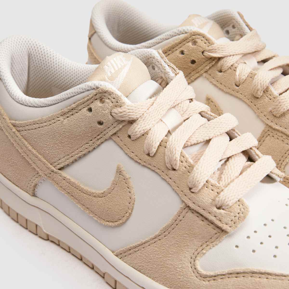 Nike Dunk Low Youth in White & Beige Nike Dunk Low 4