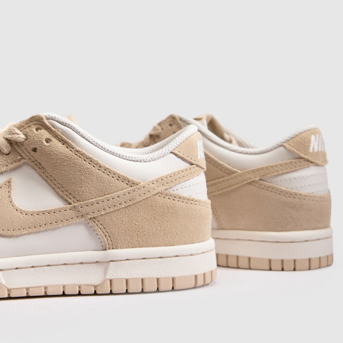 Nike Dunk Low Youth in White & Beige Nike Dunk Low 7