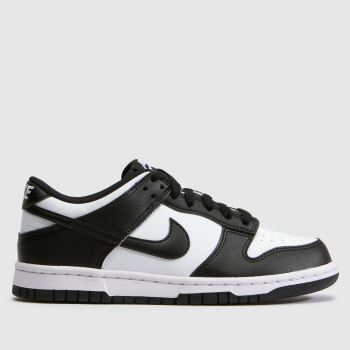 Nike Weiß-Schwarz Dunk Low SE Jugendliche
