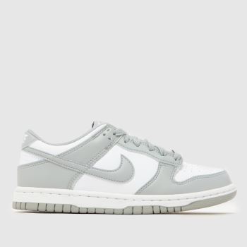 Nike Weiß-Grau Dunk Low Jugendliche