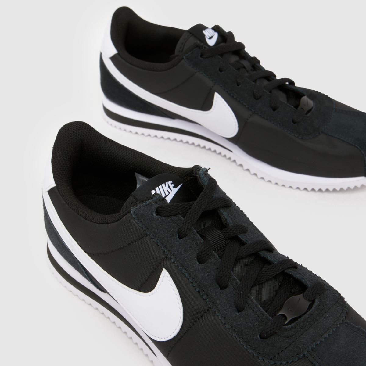 Nike Cortez Youth in Black & White Nike Cortez 4