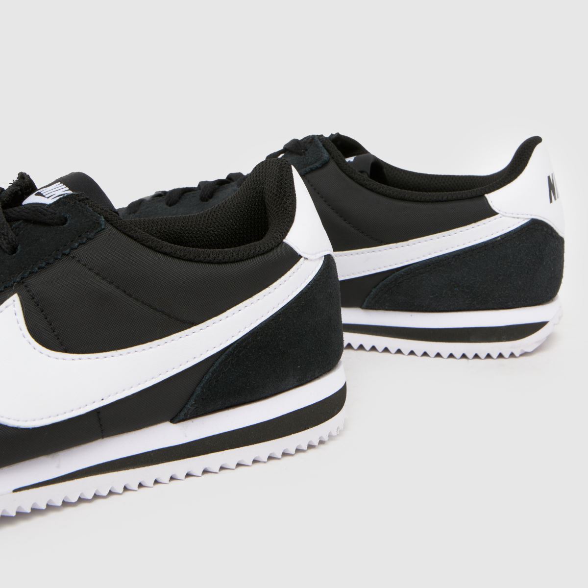 Nike Cortez Youth in Black & White Nike Cortez 7