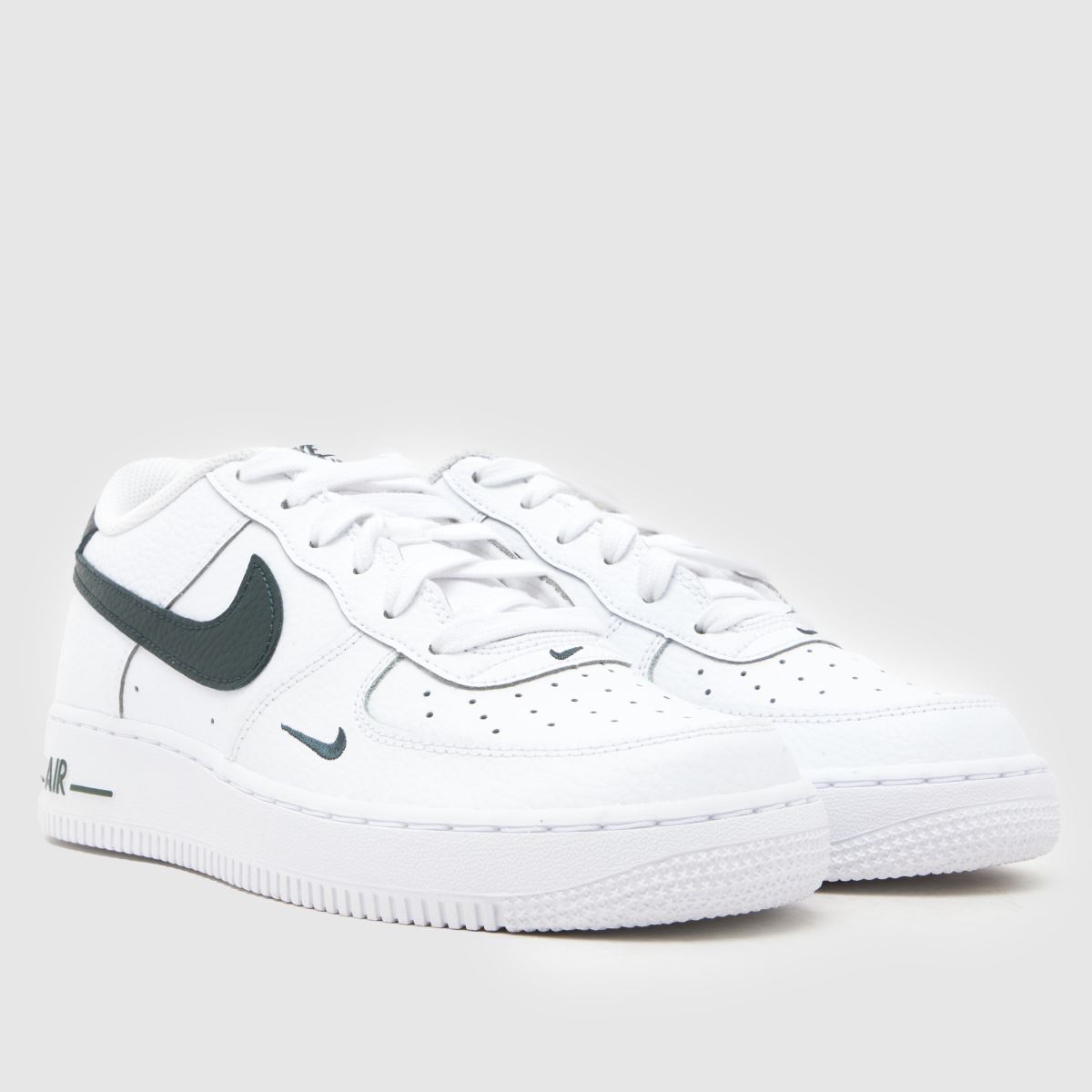 white youth air force ones