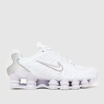 Nike White Shox Tl Youth