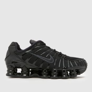 Nike Black & Grey Shox TL Youth