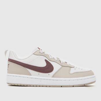 Nike Grey Multi Court Borough Low Jugendliche