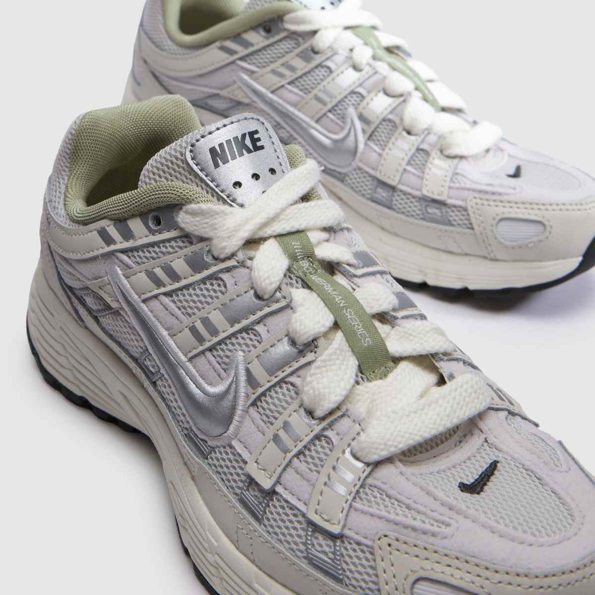 Nike P-6000 Youth in Silver Multi Nike P-6000 4
