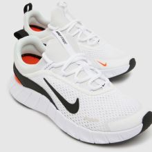 Nike Free Ride Youth in White & Black Nike Free Ride,3 of 4