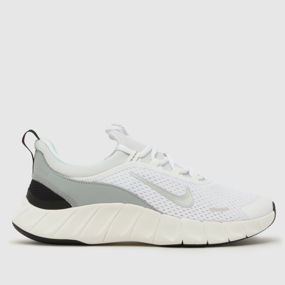Nike White & Grey Free Ride Youth Trainers, Size: 6 (EU 39)