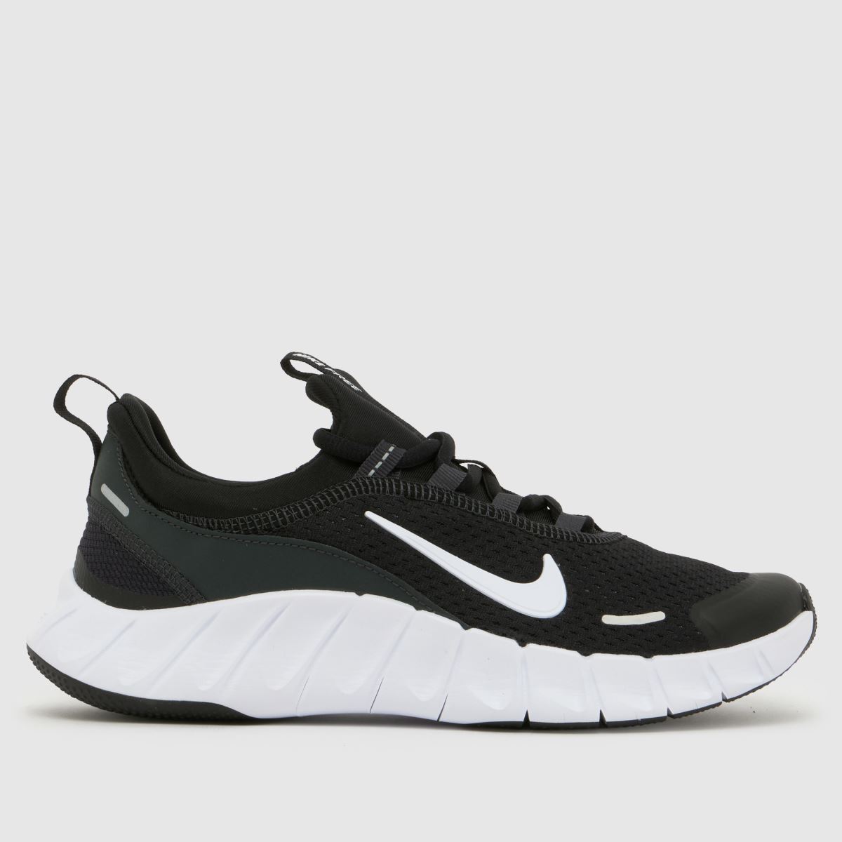 Nike Big Kids Free Ride Running Trainers, Black/White-Anthracite, Size 5 Older