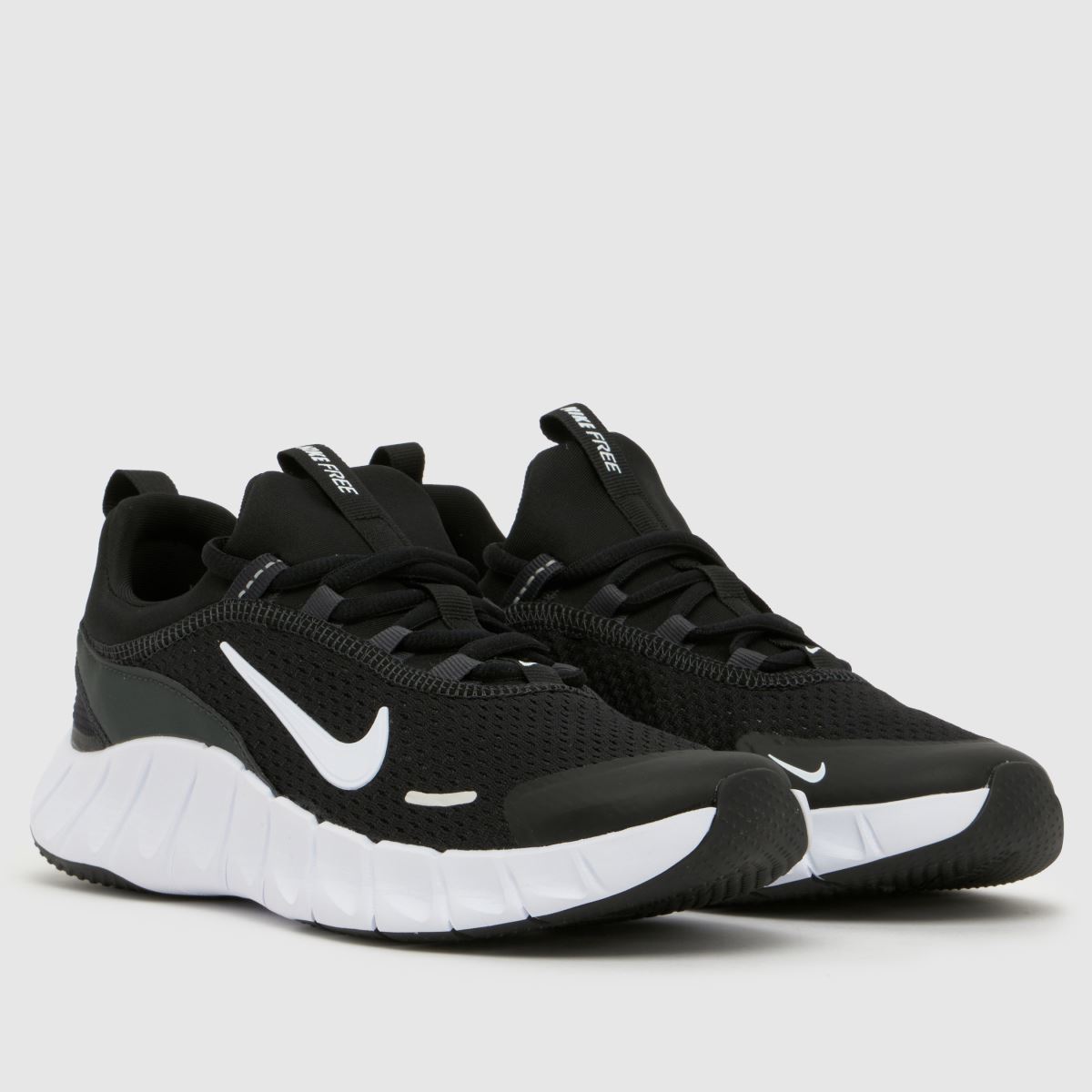Kinder Nike Schwarz-weiß Free Ride Sneaker Nike Free Ride 1