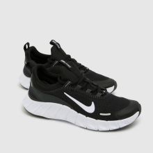 Kinder Nike Schwarz-weiß Free Ride Sneaker Nike Free Ride,3 von 4
