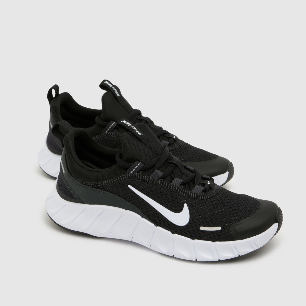 Kinder Nike Schwarz-weiß Free Ride Sneaker Nike Free Ride 4