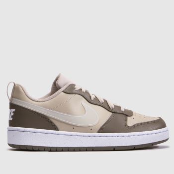 Nike Grey Multi Court Borough Low Youth