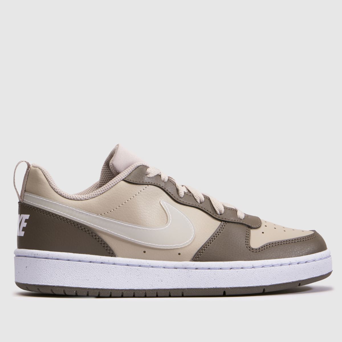 Nike Grey Multi Court Borough Low Youth Trainers