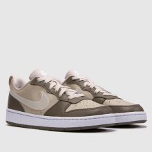 Nike Court Borough Low Youth in Grey Multi Nike Court Borough Low,2 of 4