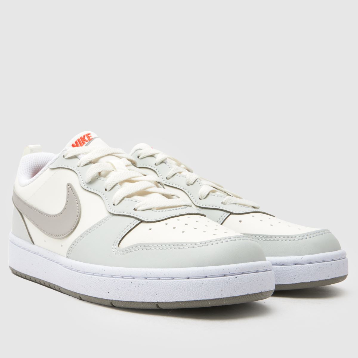 Nike Court Borough Low Youth in Stone Multi Nike Court Borough Low 1
