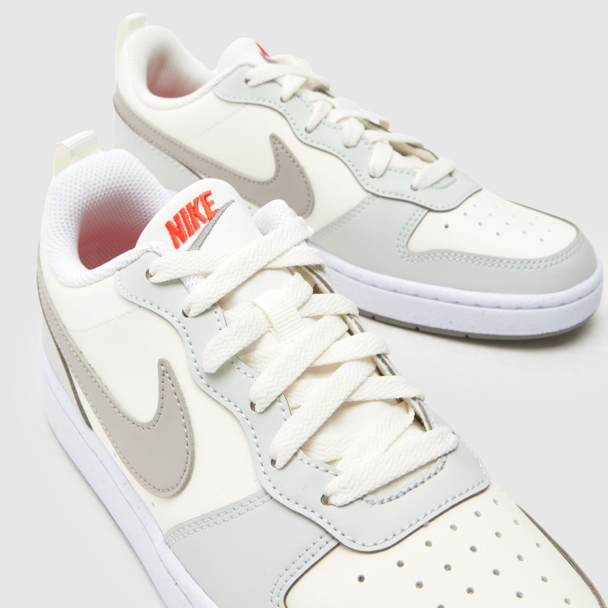 Nike Court Borough Low Youth in Stone Multi Nike Court Borough Low 4