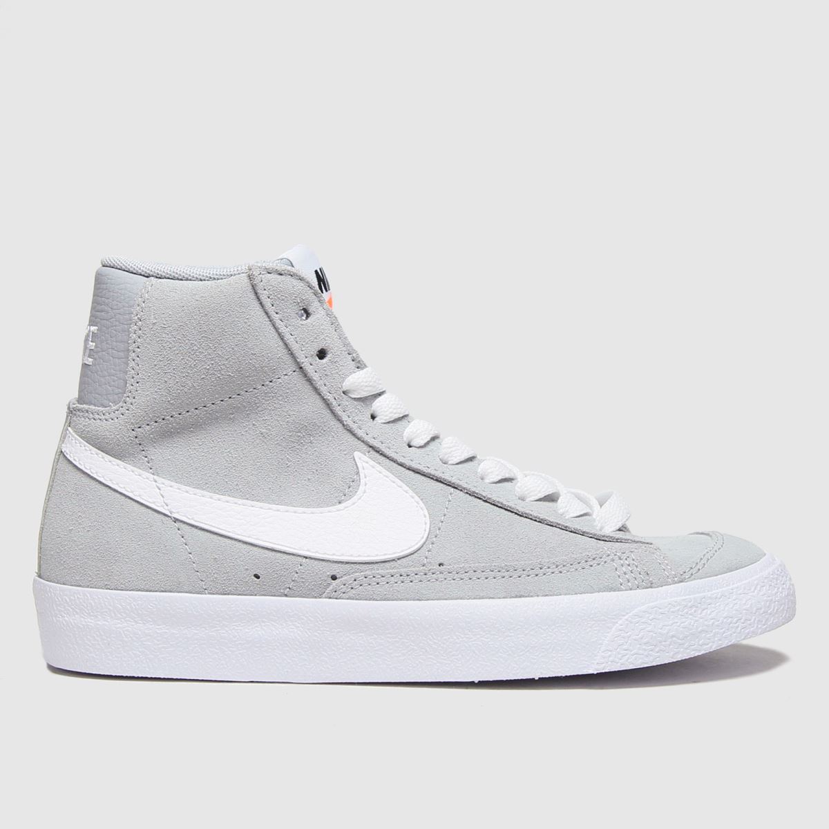 Nike Light Grey Blazer Mid 77 Trainers Youth | UK 3