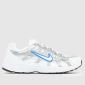 White & Blue
