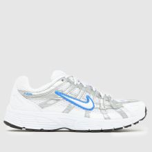 Nike P-6000 Youth in White & Blue Nike P-6000,1 of 4