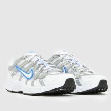 Nike P-6000 Youth in White & Blue Nike P-6000,2 of 4