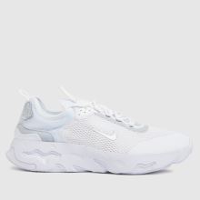 white nike react junior
