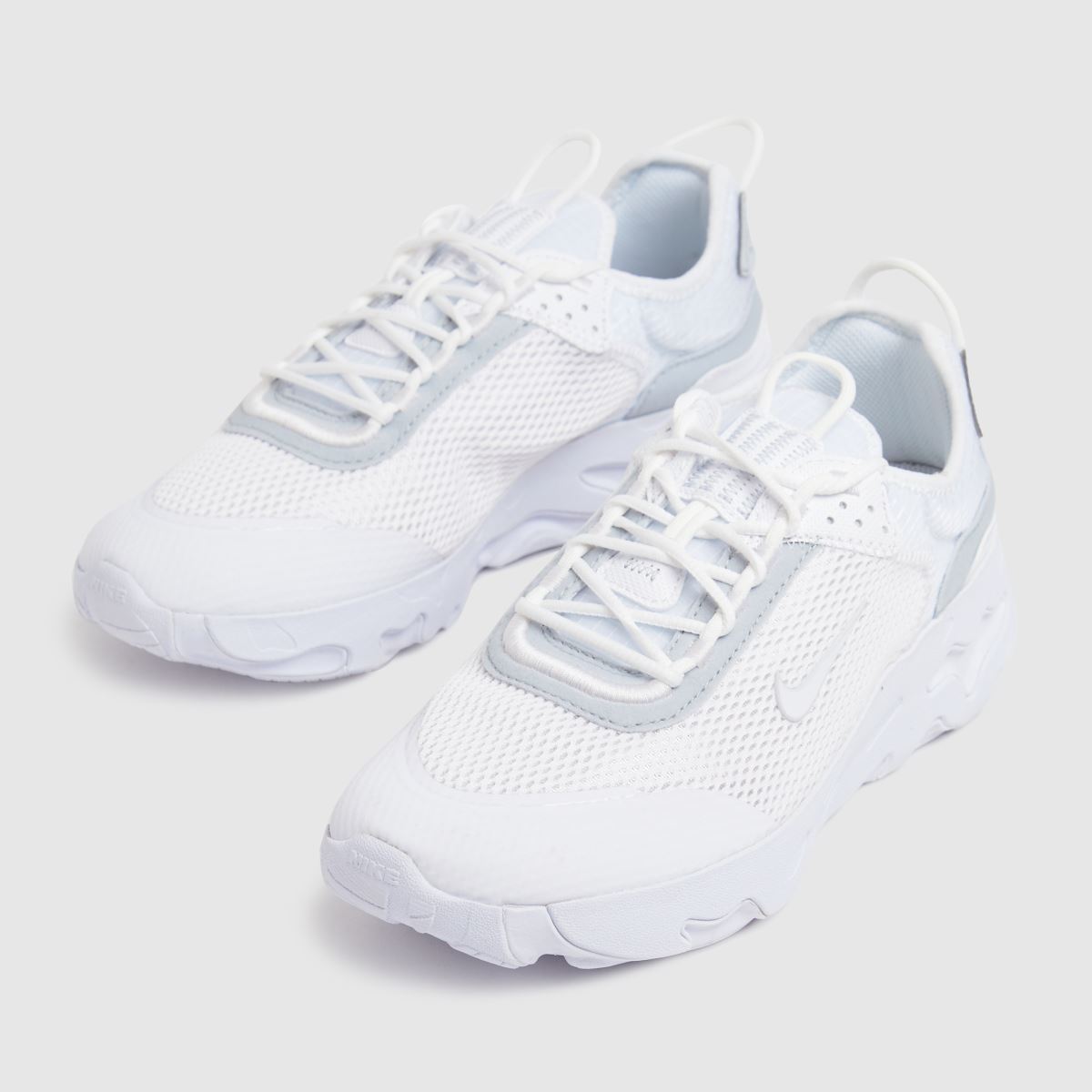nike react white trainers