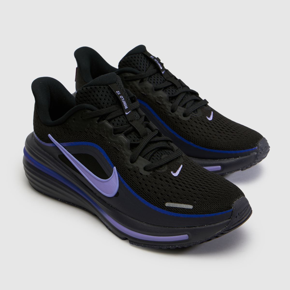 Nike Winflo 12 Youth in Black & Purple Nike Winflo 12 7
