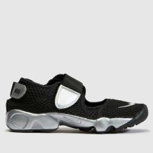 Nike Rift Youth in Black & Silver Nike Rift,1 of 4