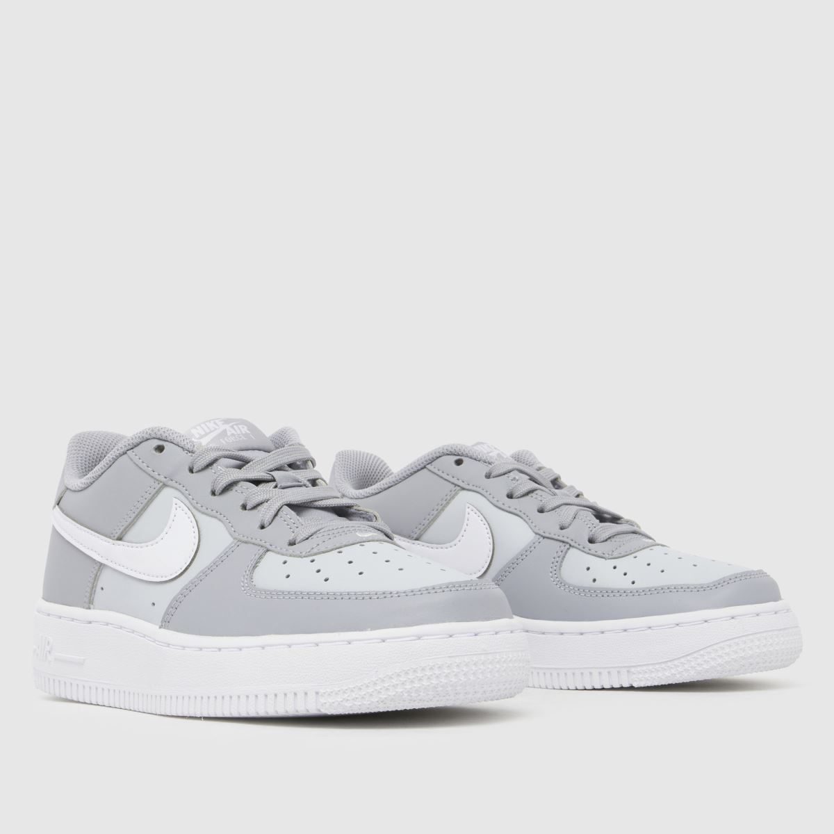 Gs Obsidian Mist Air Force Pe Gs Low Kids Air Force Grey Big Kids