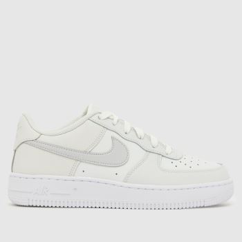 Nike Grey Multi Air Force 1 Jugendliche