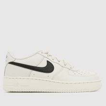 Nike Air Force 1 Youth in White & Black Nike Air Force 1,1 of 4
