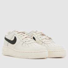 Nike Air Force 1 Youth in White & Black Nike Air Force 1,2 of 4