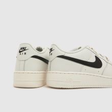 Nike Air Force 1 Youth in White & Black Nike Air Force 1,4 of 4
